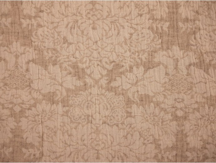 Cotton Linen Gauze - Woven Jacquard